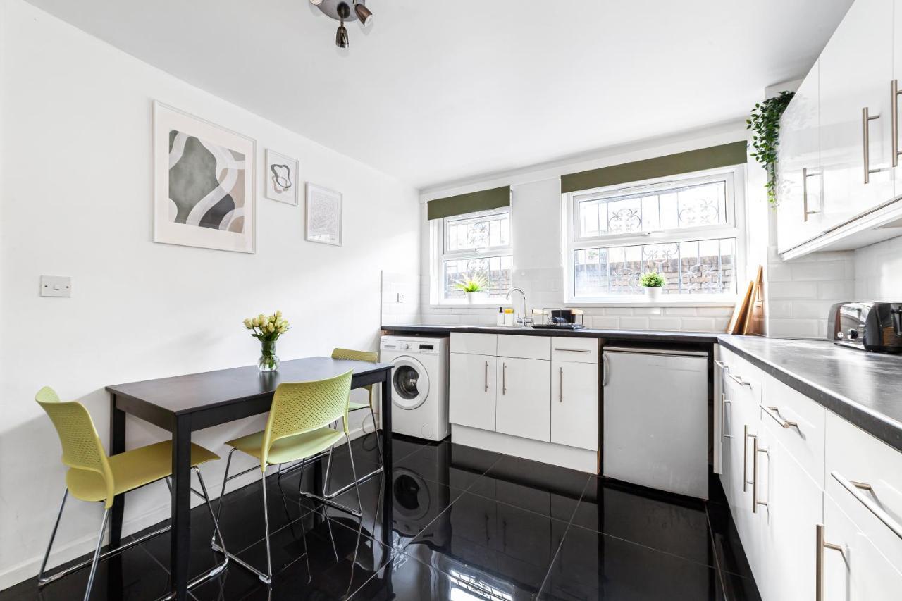 Arte Stays - 3-Bedroom Bright House London, Haggerston, Garden, Parking, 8 Min Walk To Haggerston Station, Weekly Or Monthly Stays, Serviced Accommodation - 7 Guests Exterior photo