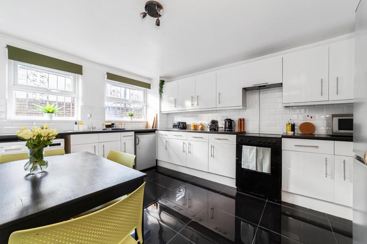 Arte Stays - 3-Bedroom Bright House London, Haggerston, Garden, Parking, 8 Min Walk To Haggerston Station, Weekly Or Monthly Stays, Serviced Accommodation - 7 Guests Exterior photo